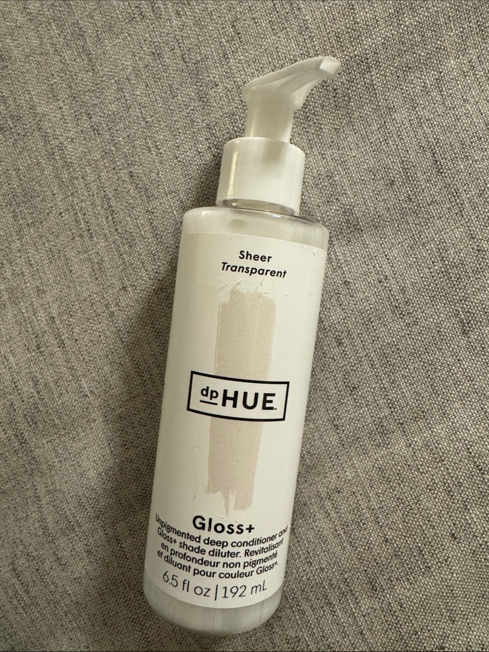 DP Hue Gloss+ gloss sheer transparent new full size dphue